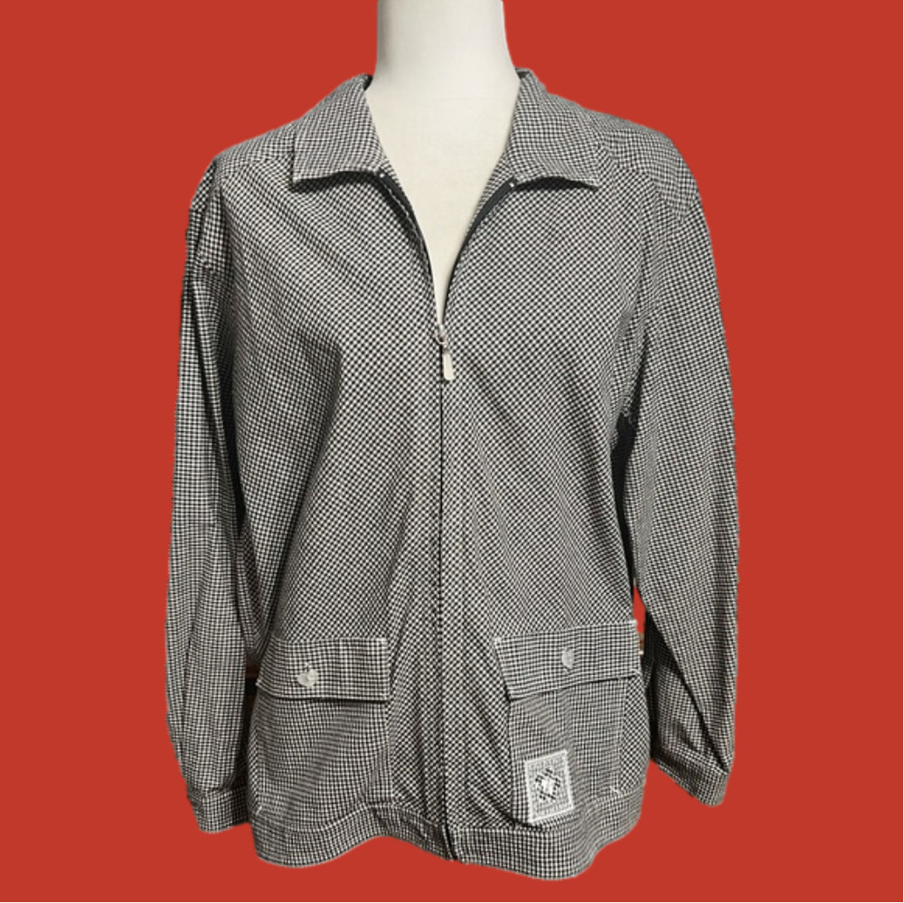 C.a. Sport Women’s Plaid Zip Jacket